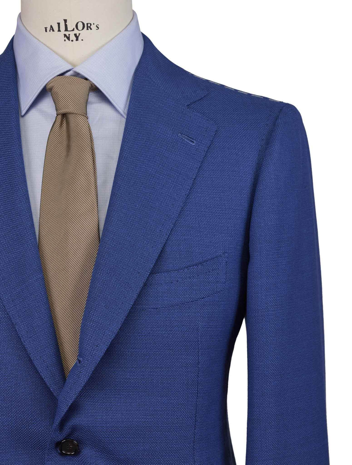 Cesare Attolini Blue Wool Blazer