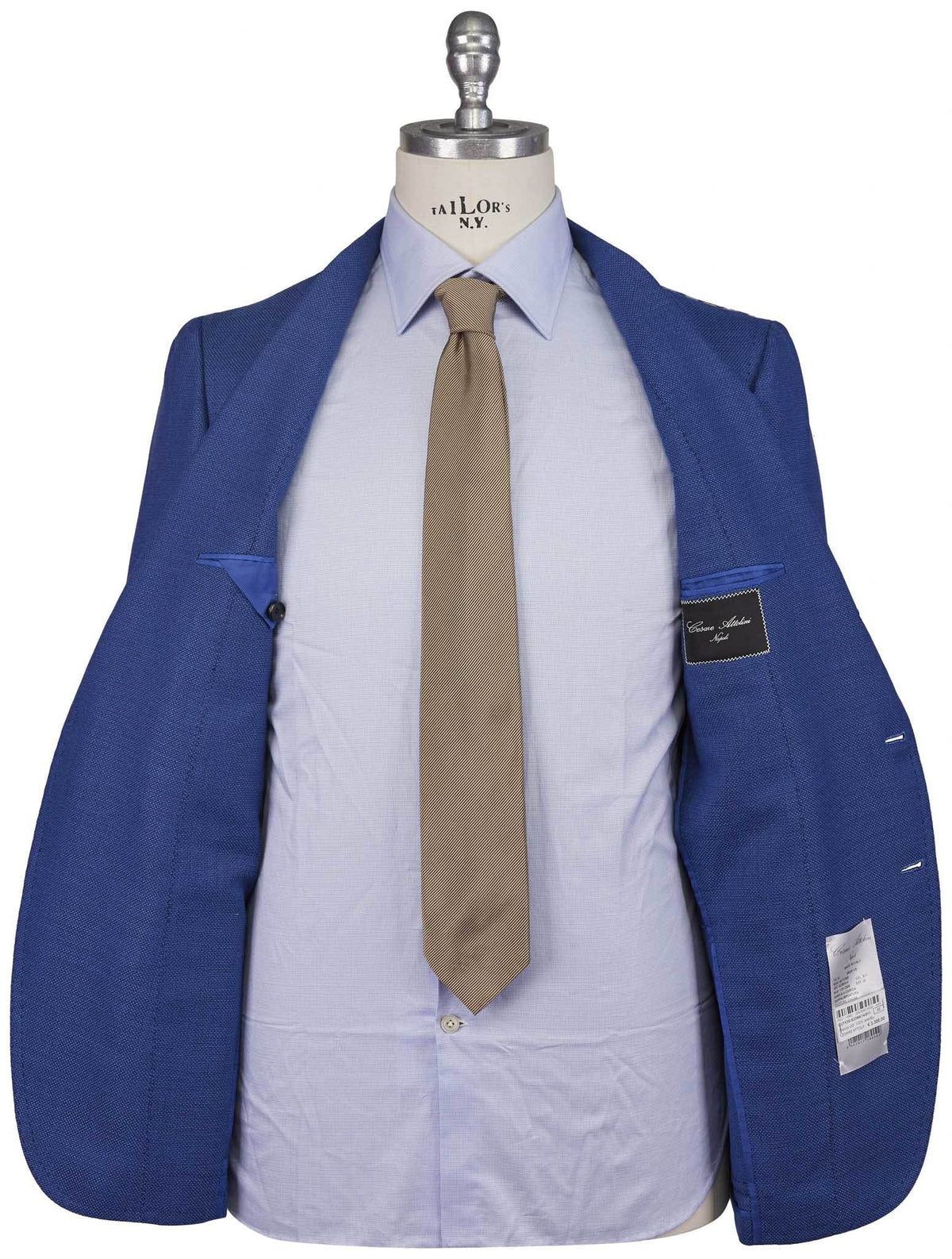Cesare Attolini Blue Wool Blazer