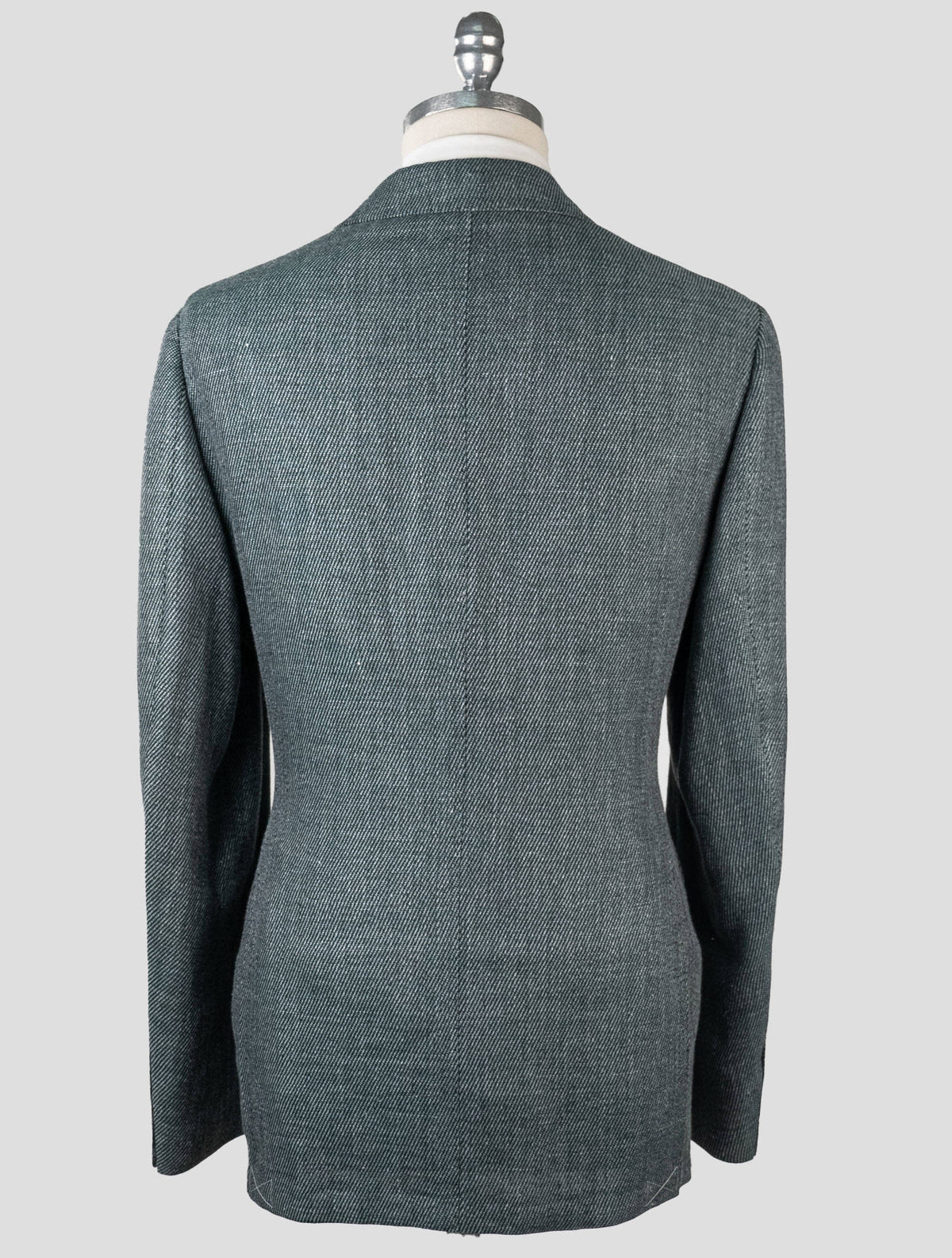 Cesare Attolini Green Wool Linen Blazer