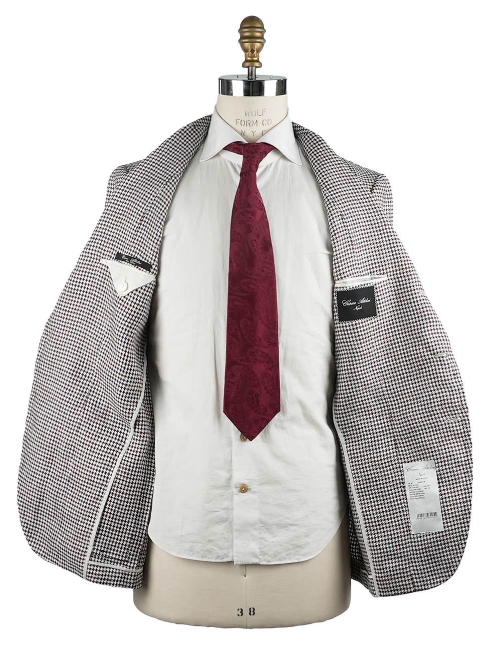 Cesare Attolini Multicolor Linen Blazer