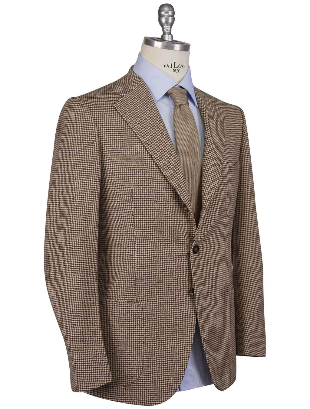 Cesare Attolini Cesare Attolini Brown Beige Wool Blazer Brown / Beige 001