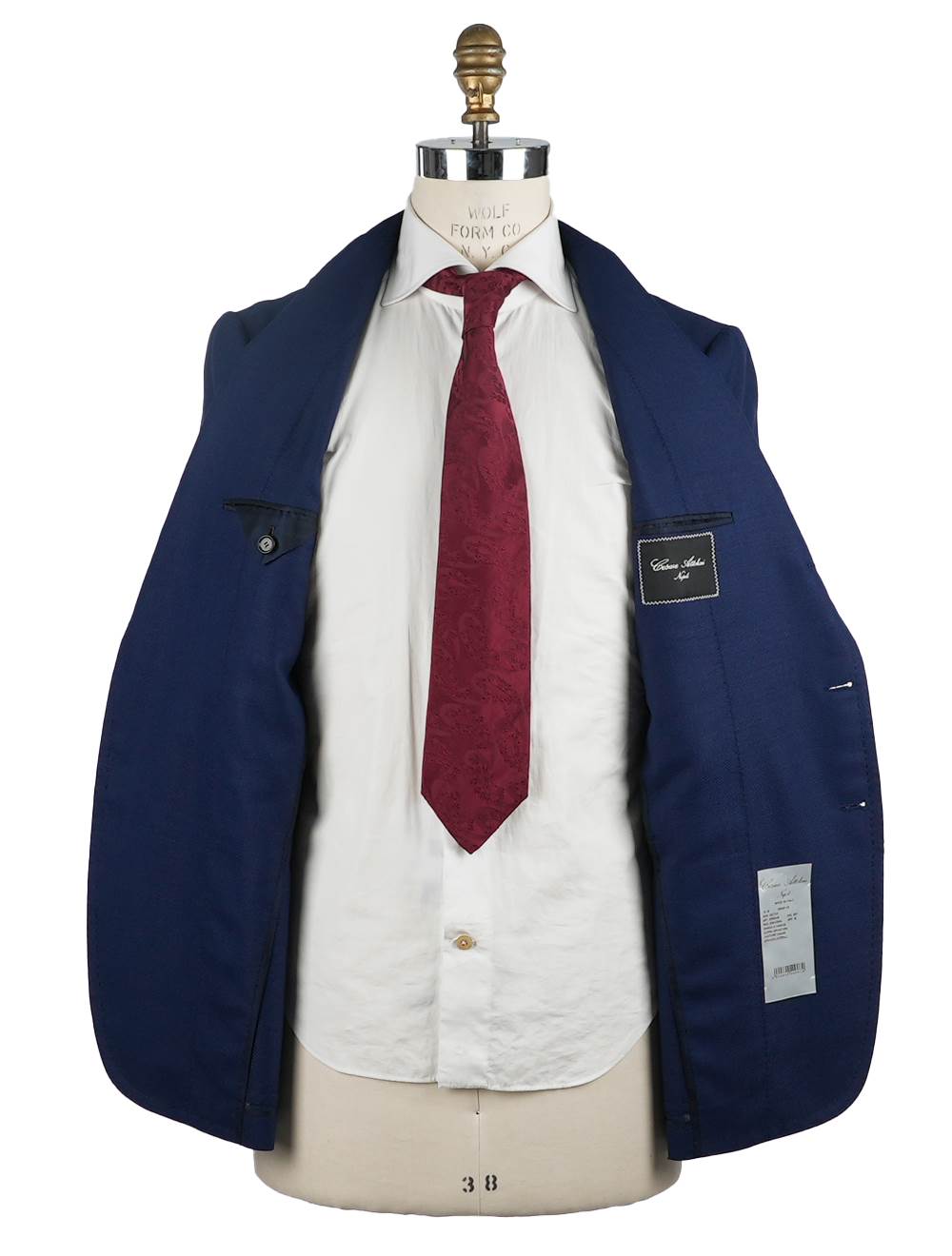 Cesare Attolini Blue Wool Blazer