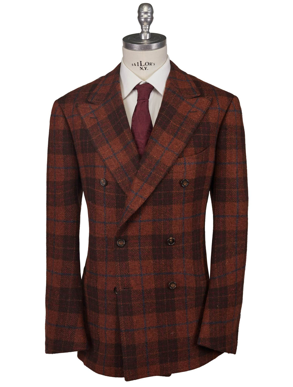 Cesare Attolini Red Wool Blazer