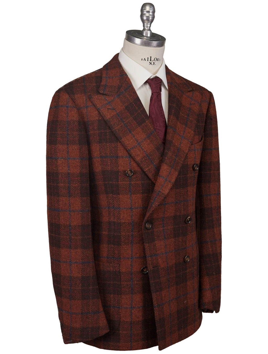 Cesare Attolini Cesare Attolini Red Wool Blazer Red 001