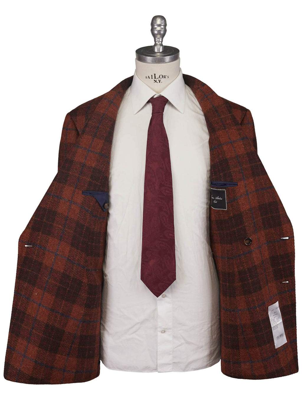 Cesare Attolini Red Wool Blazer
