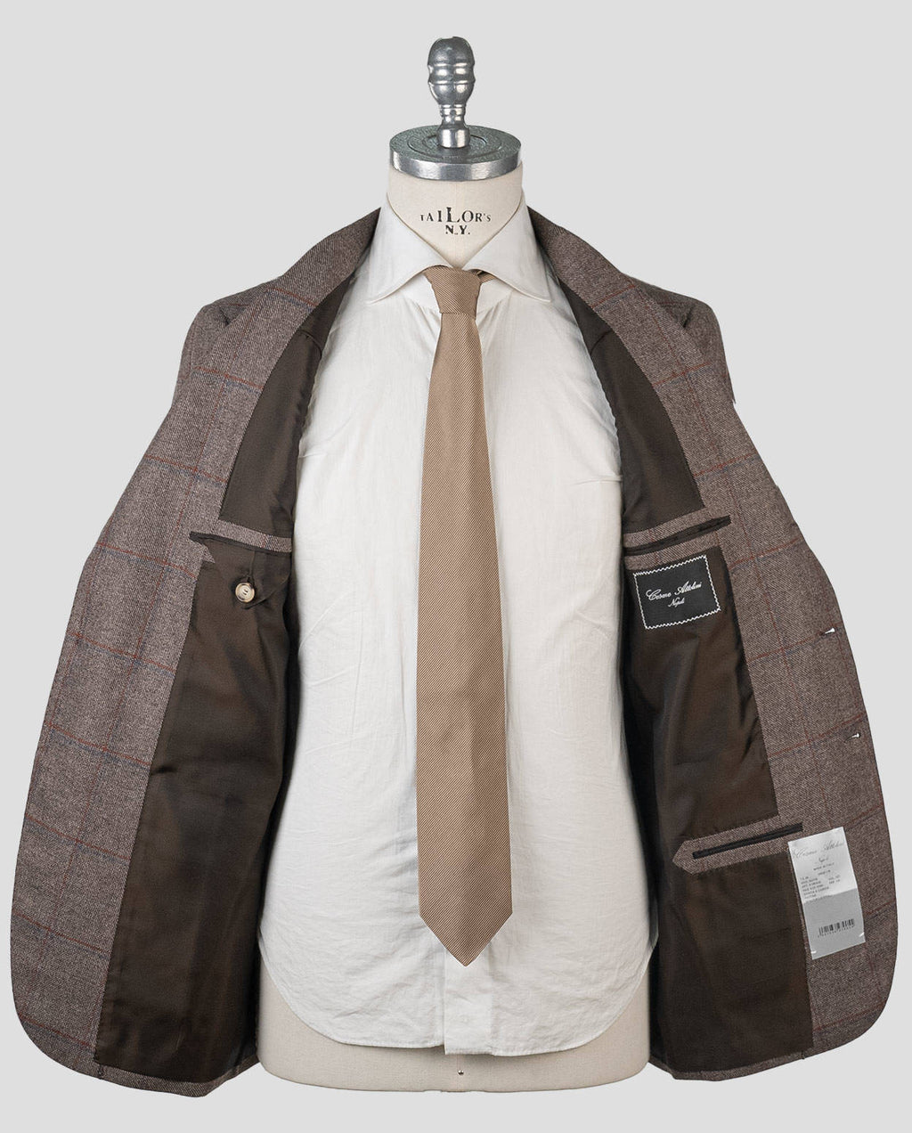 Cesare Attolini Multicolor Wool Cashmere Blazer