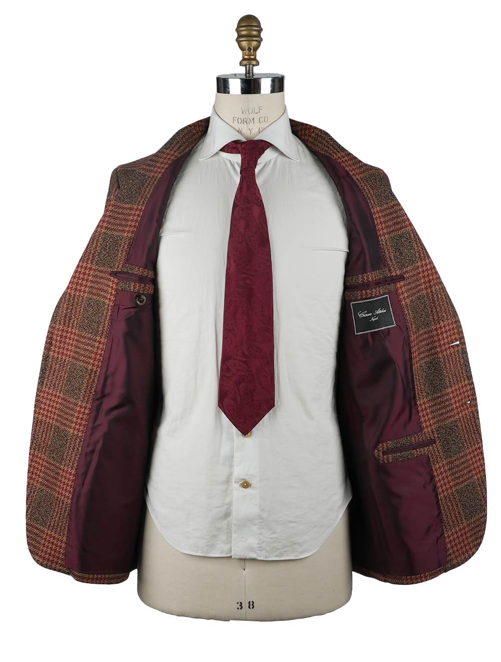 Cesare Attolini Multicolor Lambswool Blazer