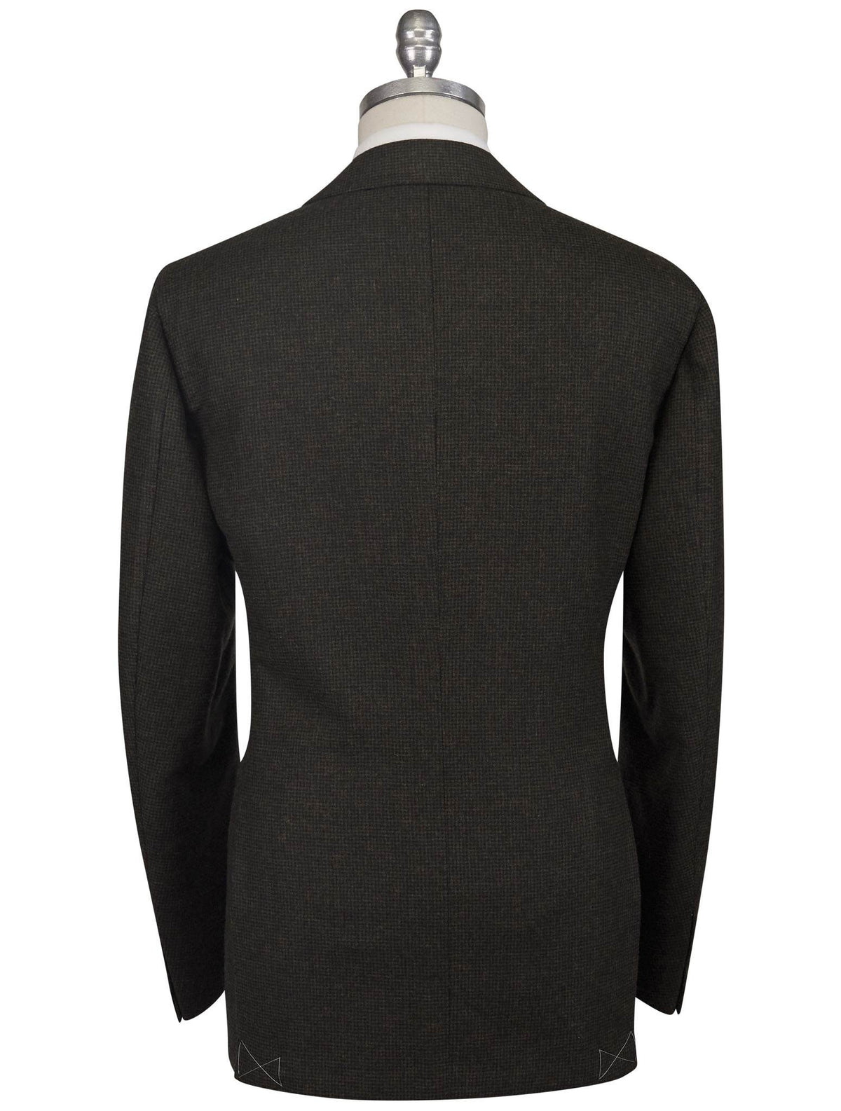 Cesare Attolini Green Blue Wool Cashmere Blazer