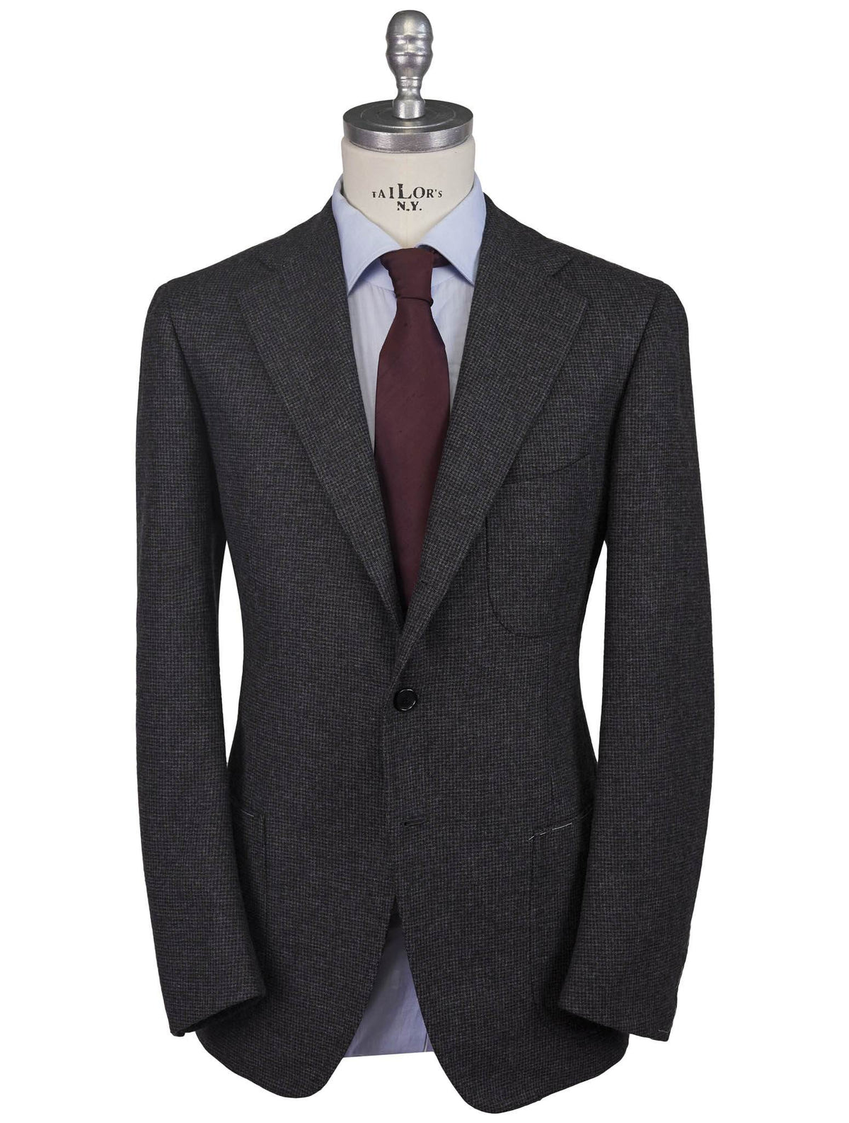 Cesare Attolini Gray Wool Cashmere Blazer