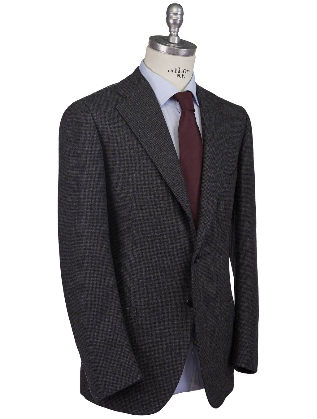 Cesare Attolini Cesare Attolini Gray Wool Cashmere Blazer Gray 001