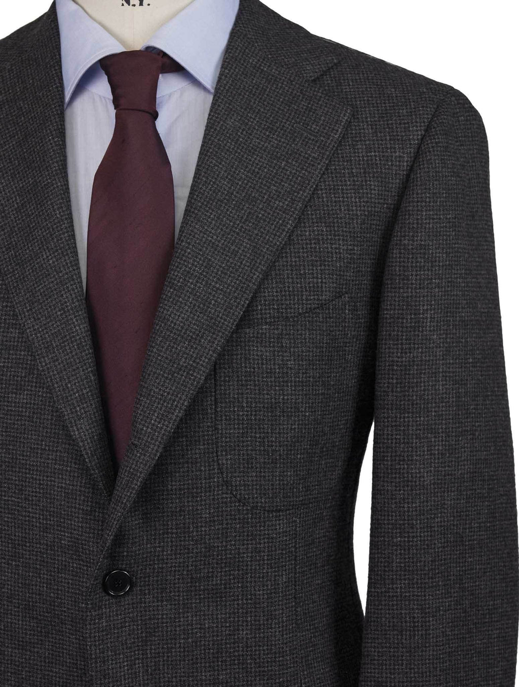 Cesare Attolini Gray Wool Cashmere Blazer
