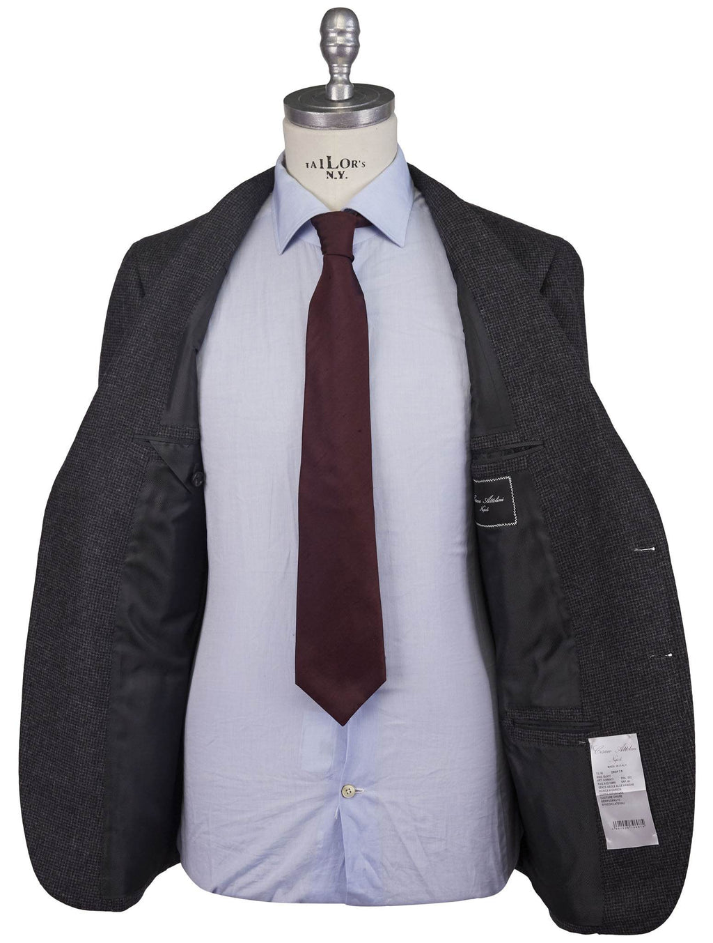 Cesare Attolini Gray Wool Cashmere Blazer