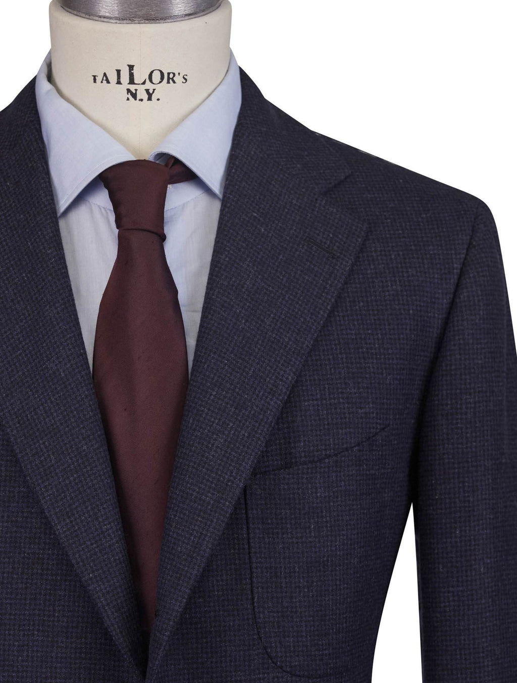Cesare Attolini Blue Wool Cashmere Blazer
