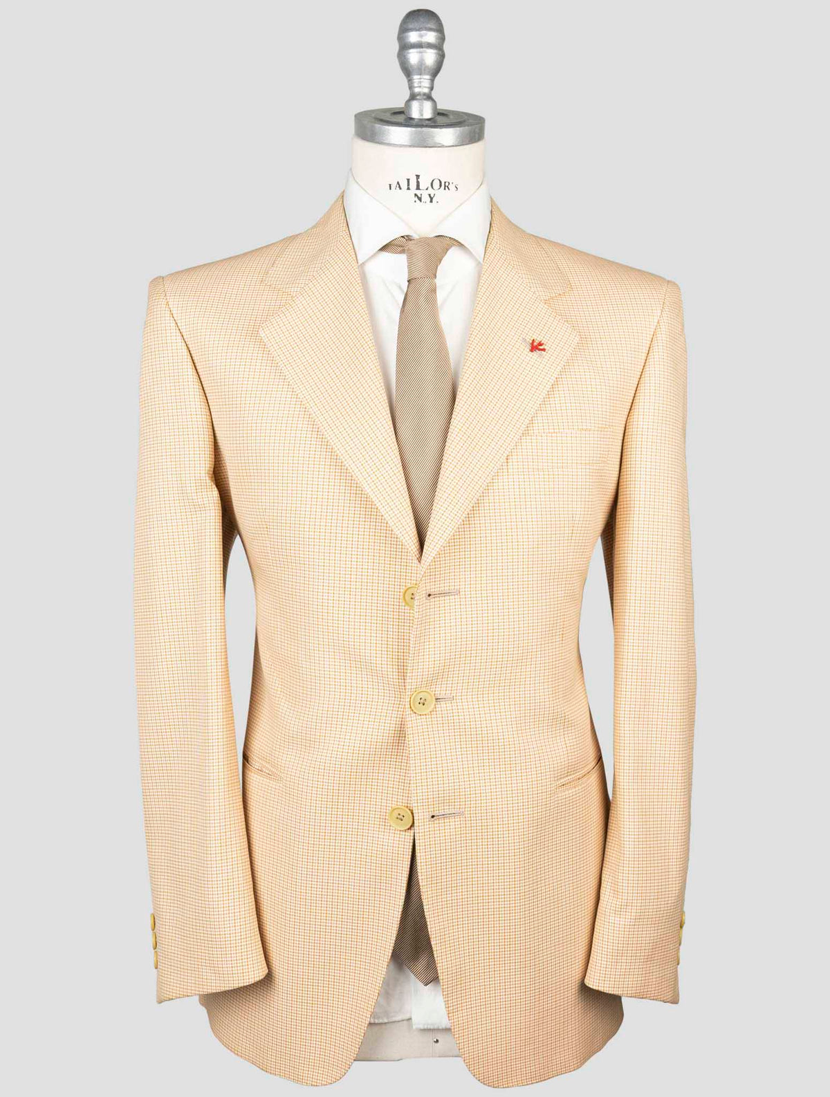 Isaia Multicolor Cotton Blazer