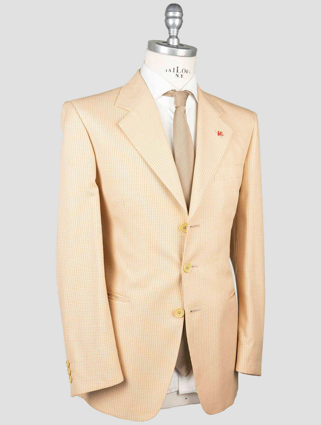 Isaia Isaia Multicolor Cotton Blazer Multicolor 001