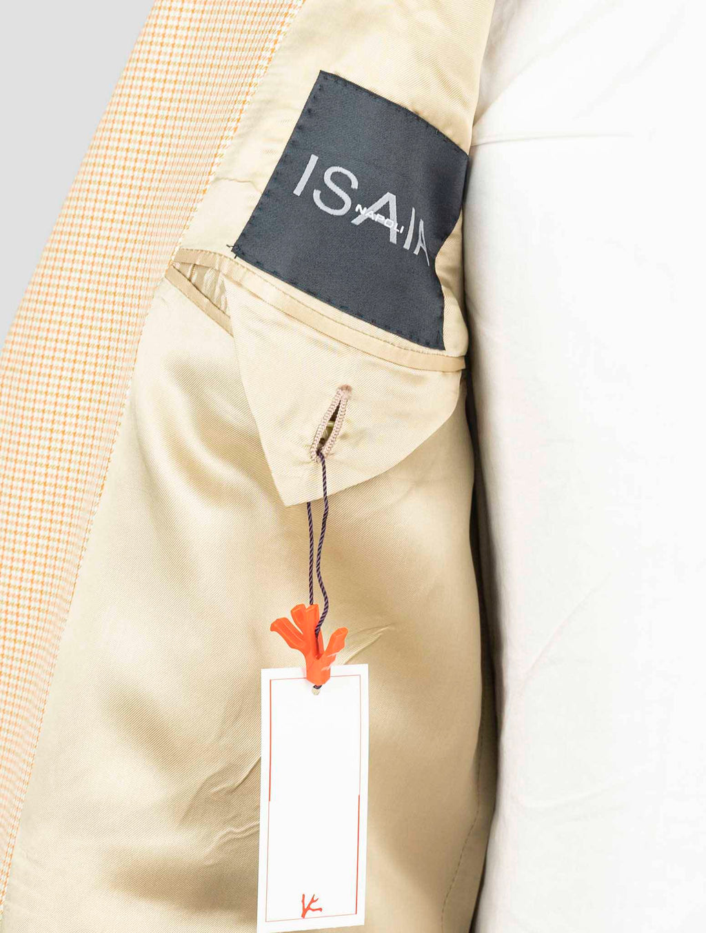Isaia Multicolor Cotton Blazer