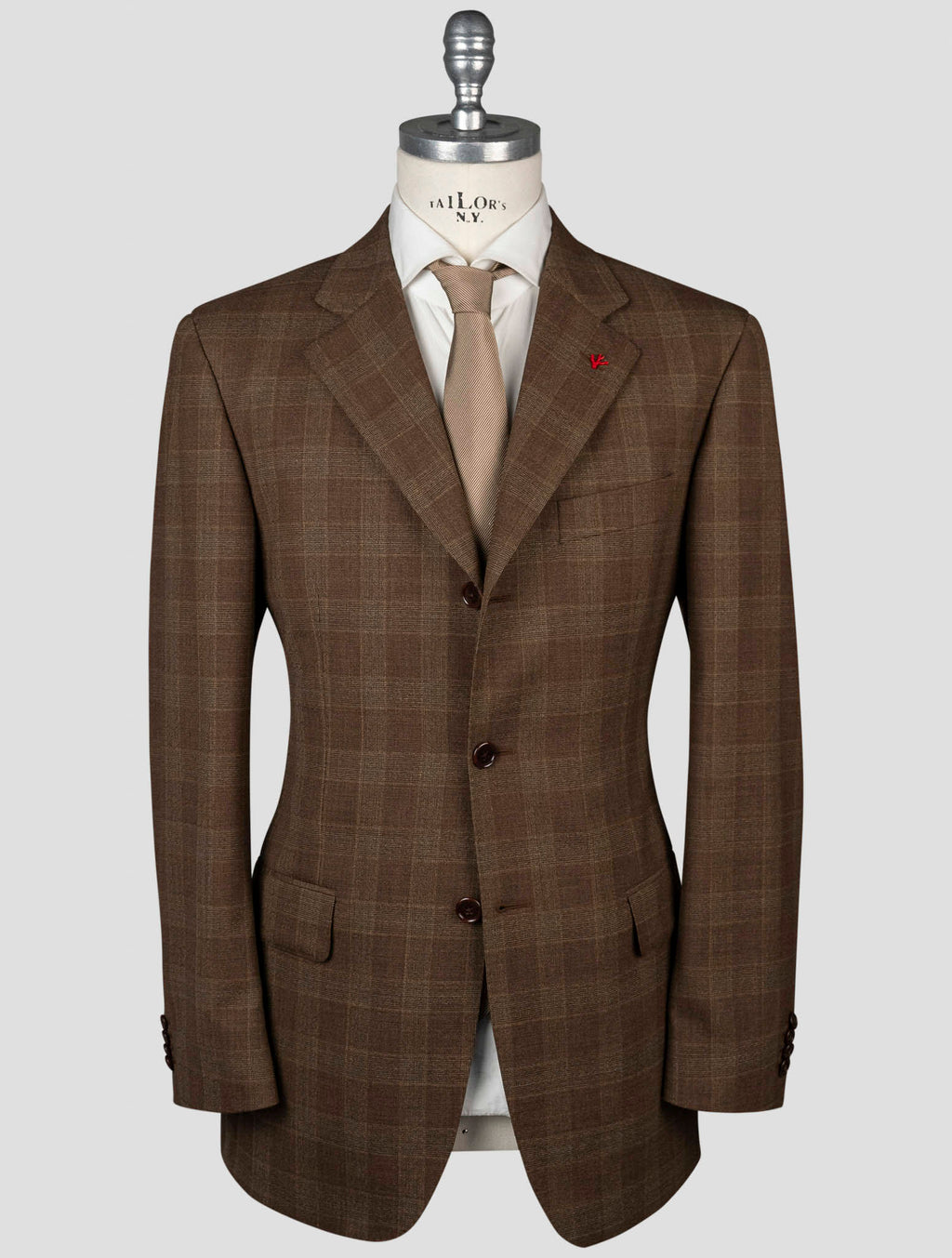 Isaia Isaia Brown Wool Blazer Brown 000