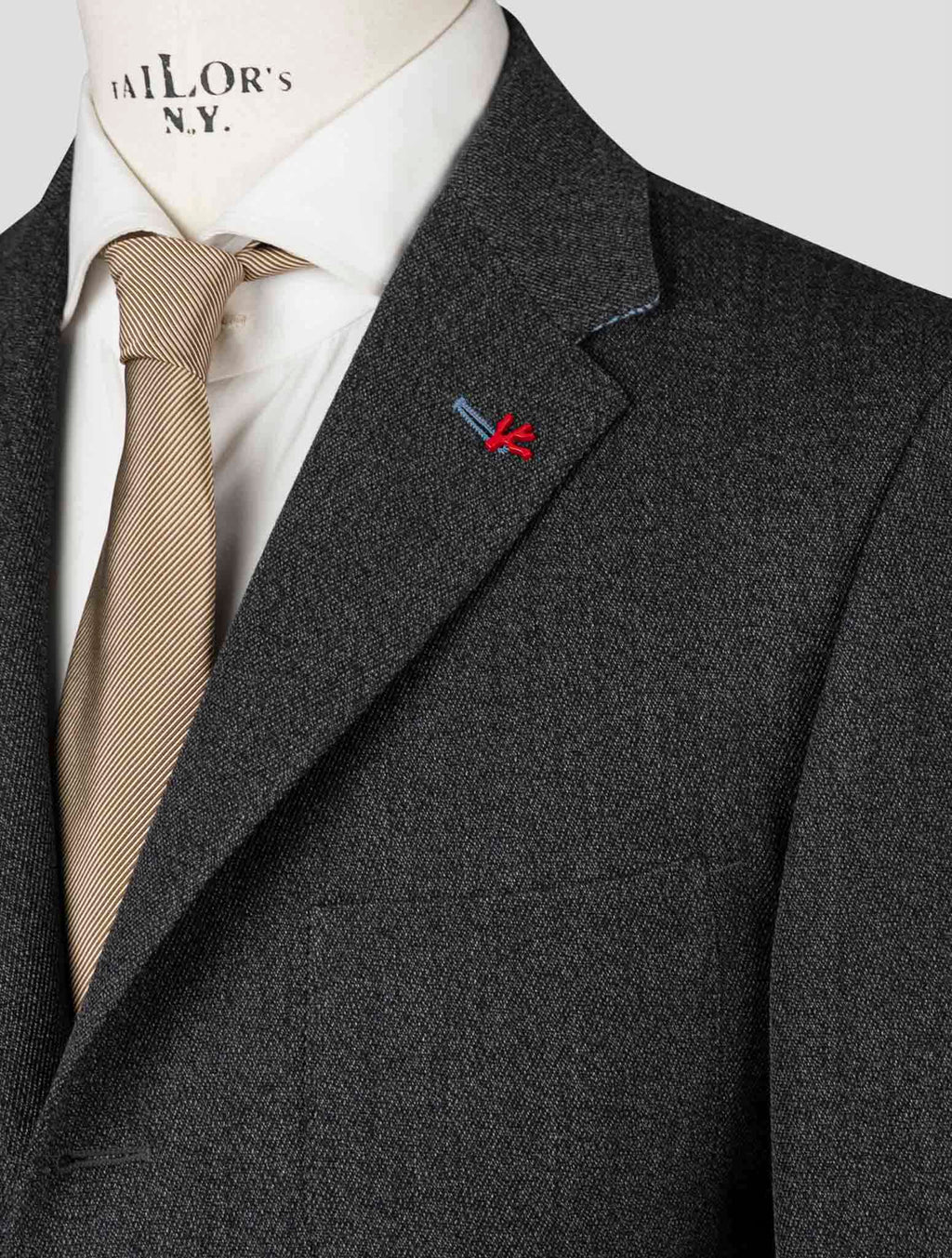 Isaia Gray Wool Blazer