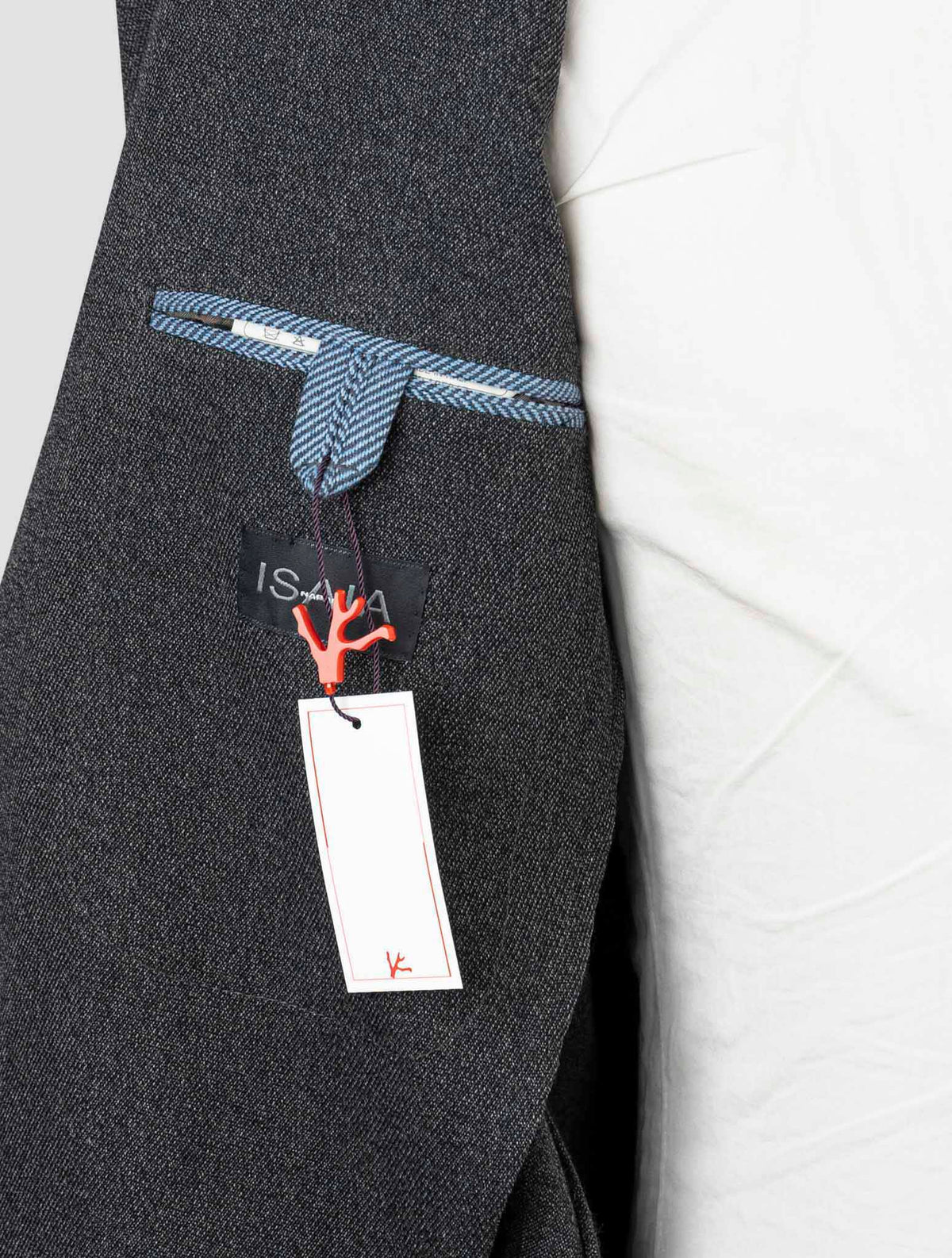 Isaia Gray Wool Blazer
