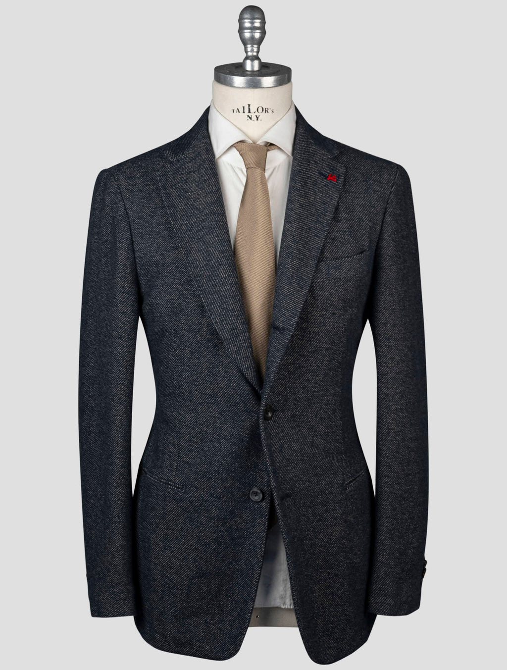 Isaia Blue Wool Blazer