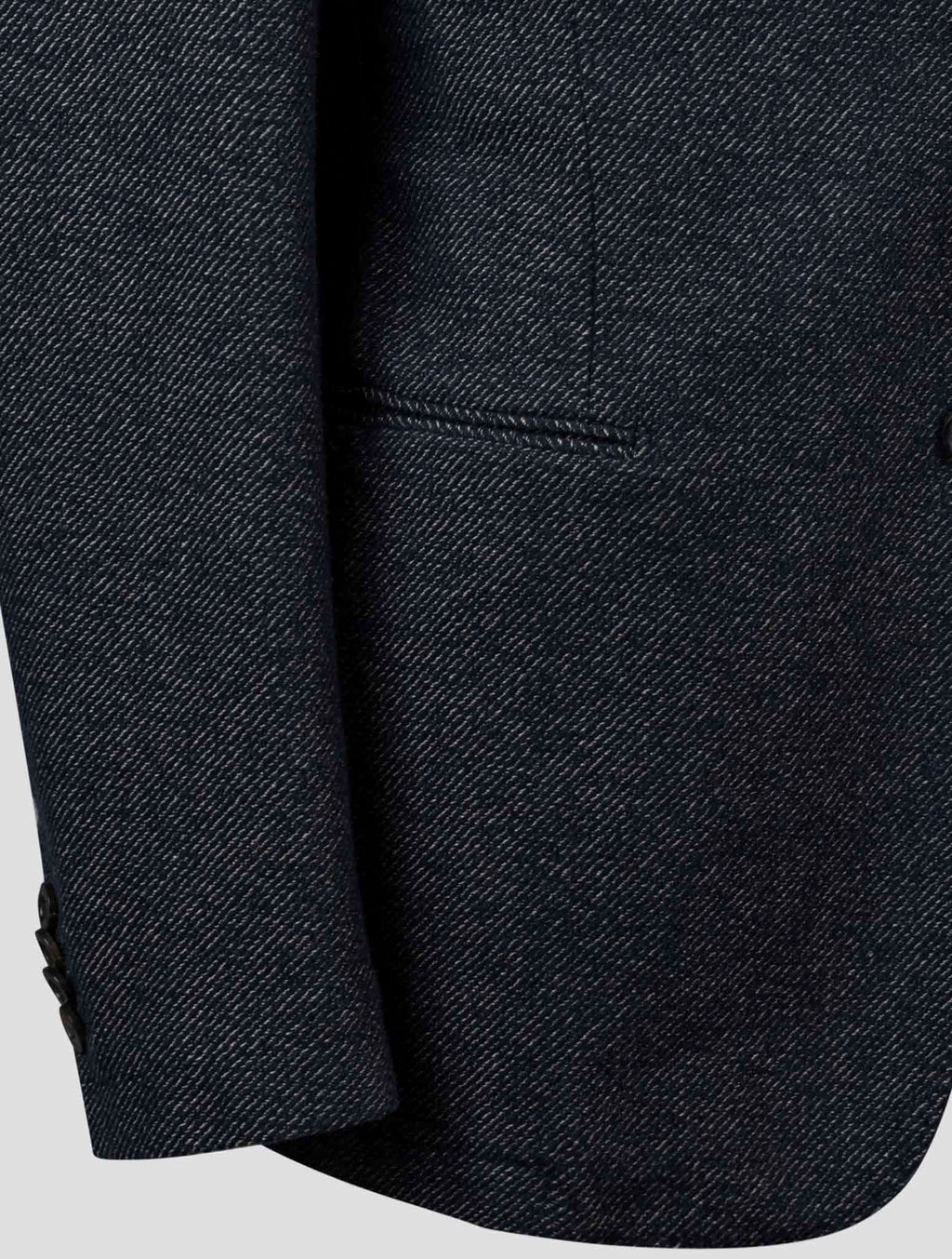 Isaia Blue Wool Blazer