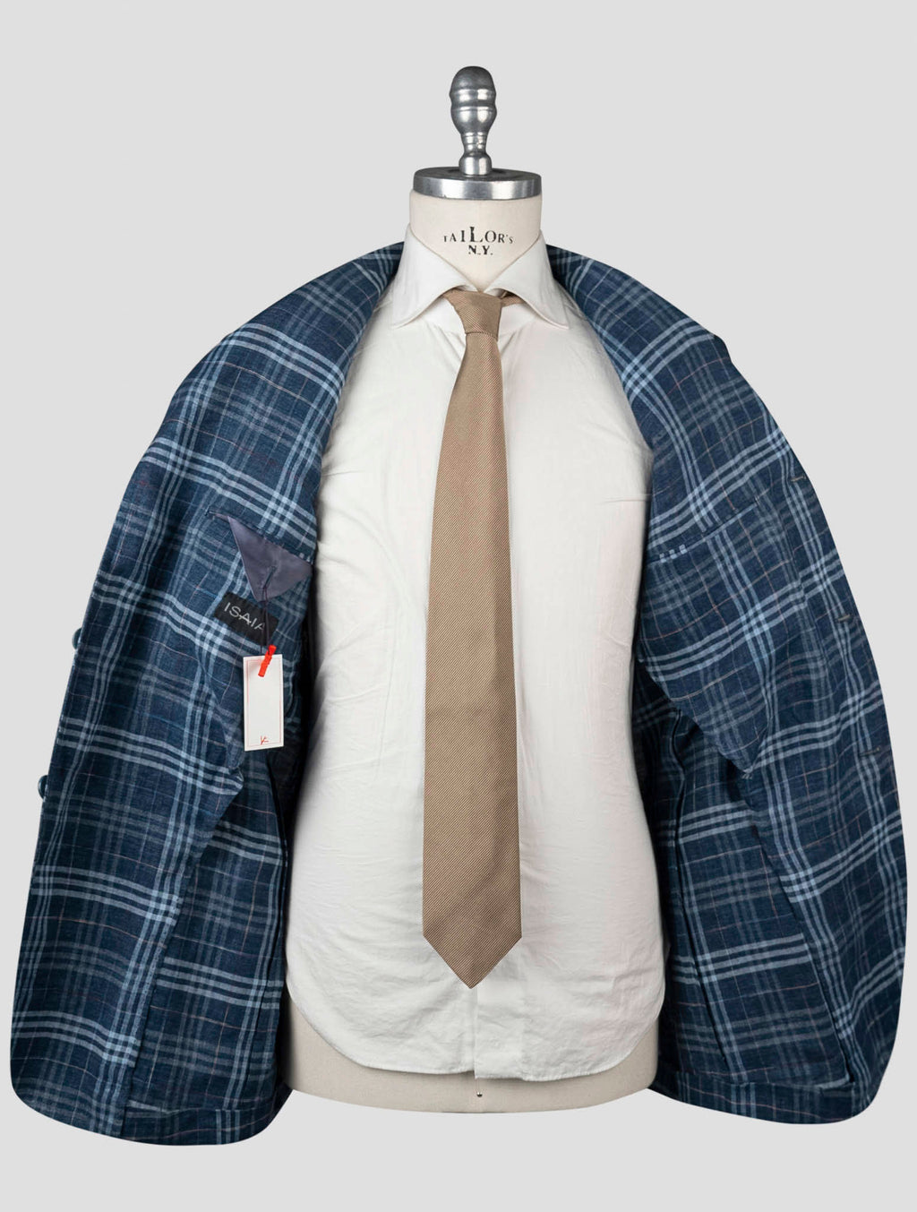 Isaia Multicolor Linen Blazer