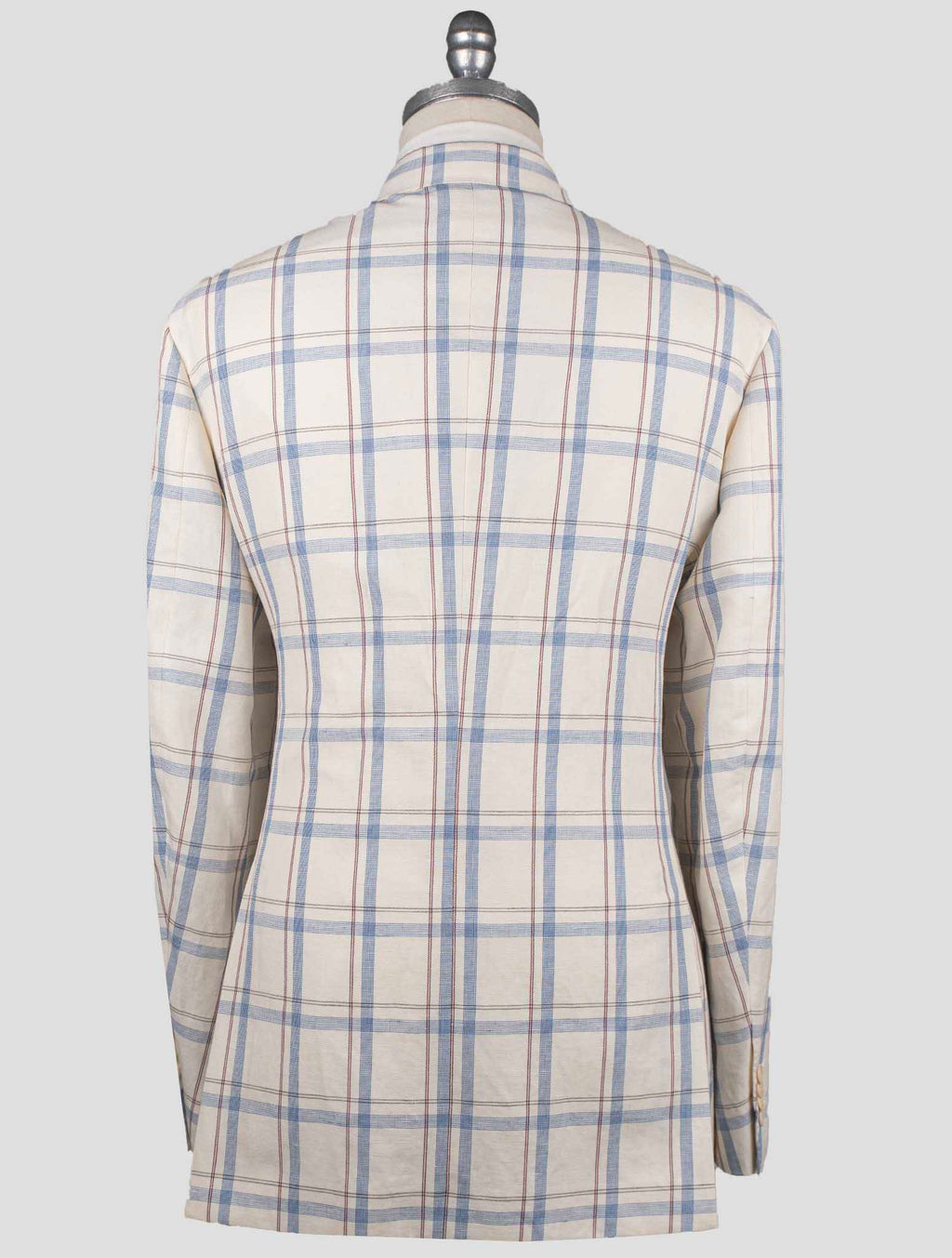 Isaia Multicolor Linen Cotton Blazer