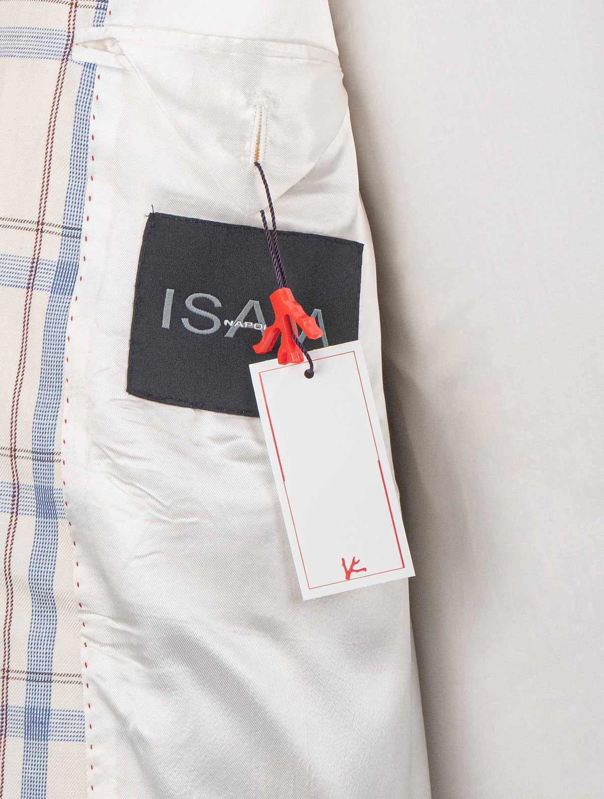 Isaia Multicolor Linen Cotton Blazer