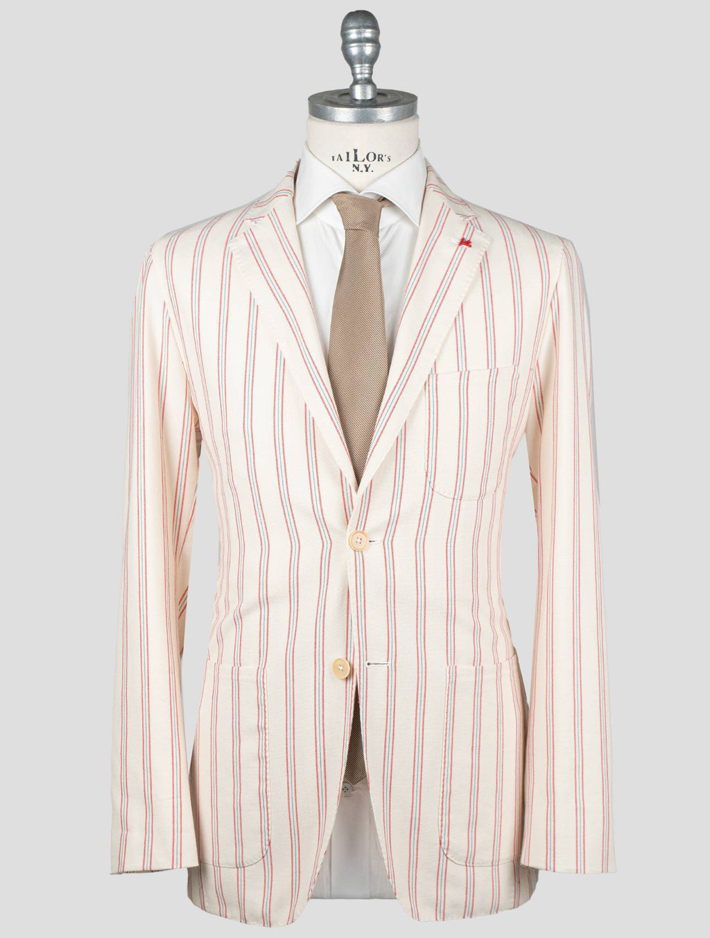 Isaia Multicolor Cotton Blazer