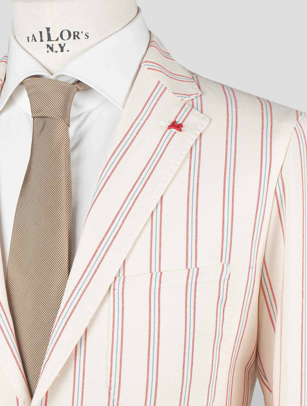 Isaia Multicolor Cotton Blazer