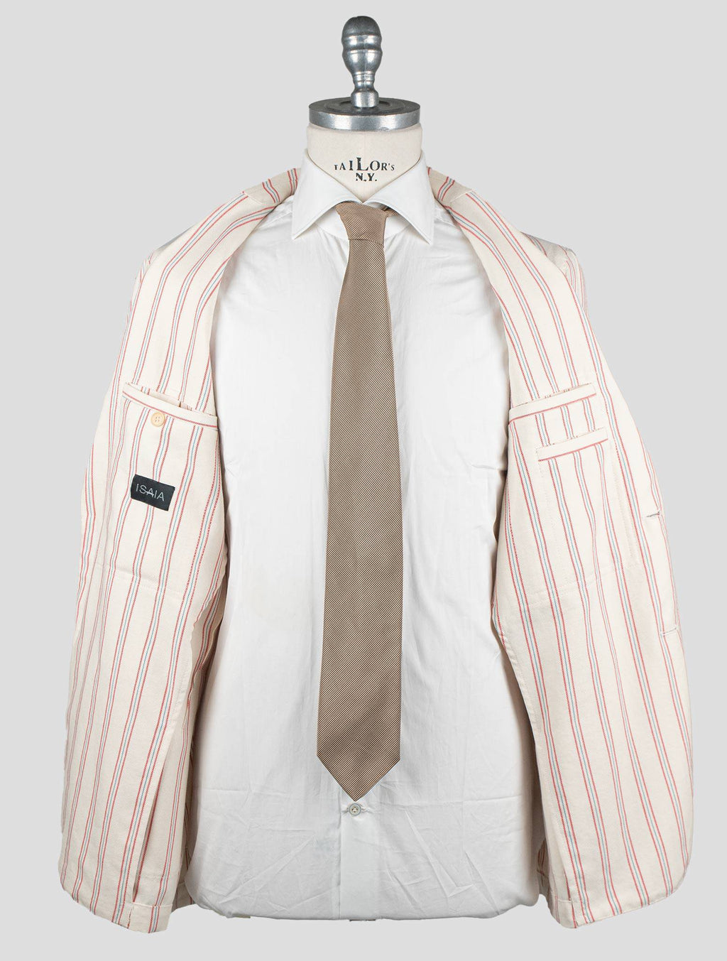 Isaia Multicolor Cotton Blazer