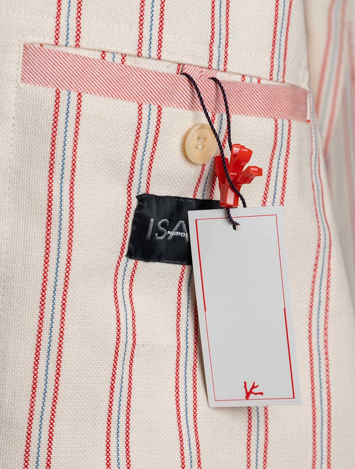 Isaia Multicolor Cotton Blazer