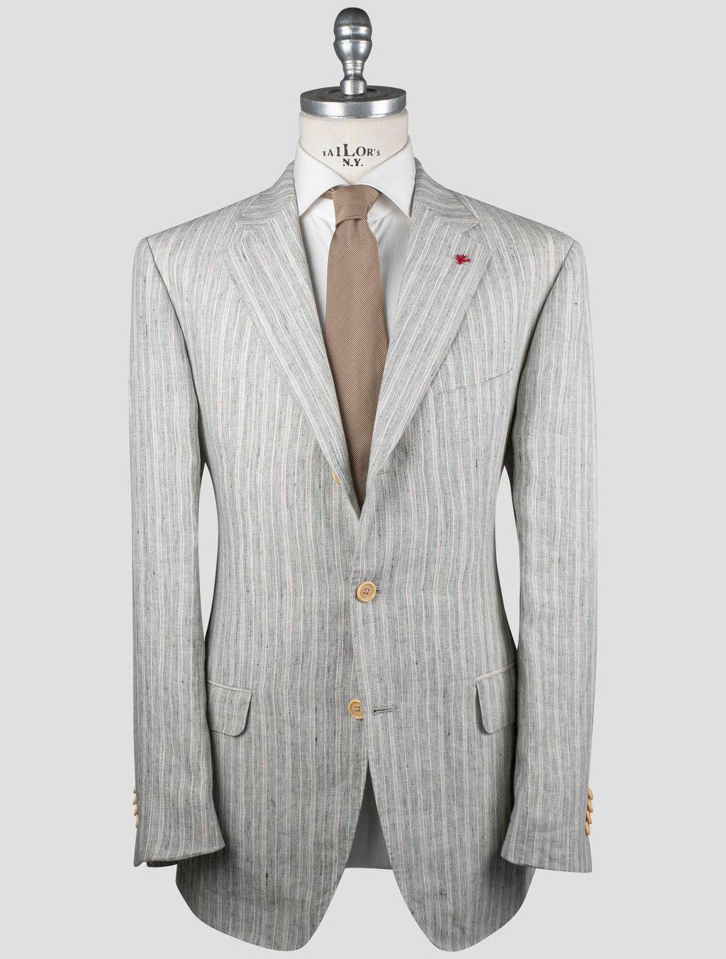 Isaia Isaia Multicolor Linen Blazer Multicolor 000