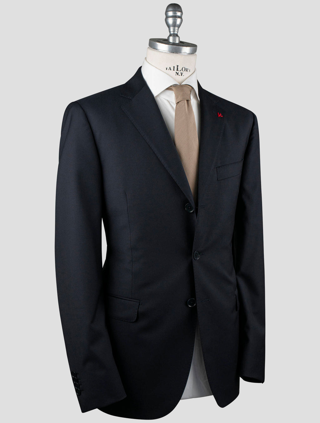 Isaia Isaia Blue Wool Blazer Blue 001