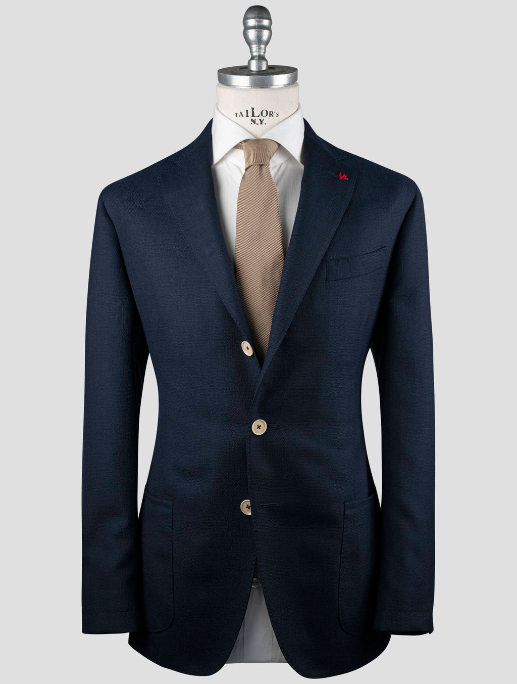 Isaia Isaia Blue Wool Blazer Blue 000