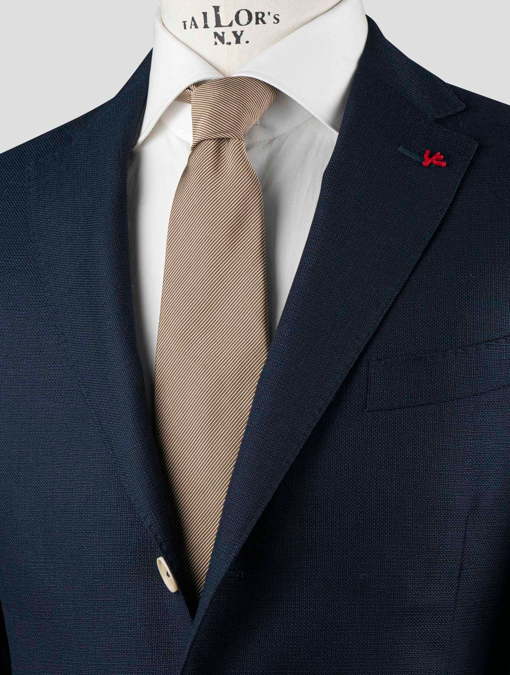 Isaia Blue Wool Blazer
