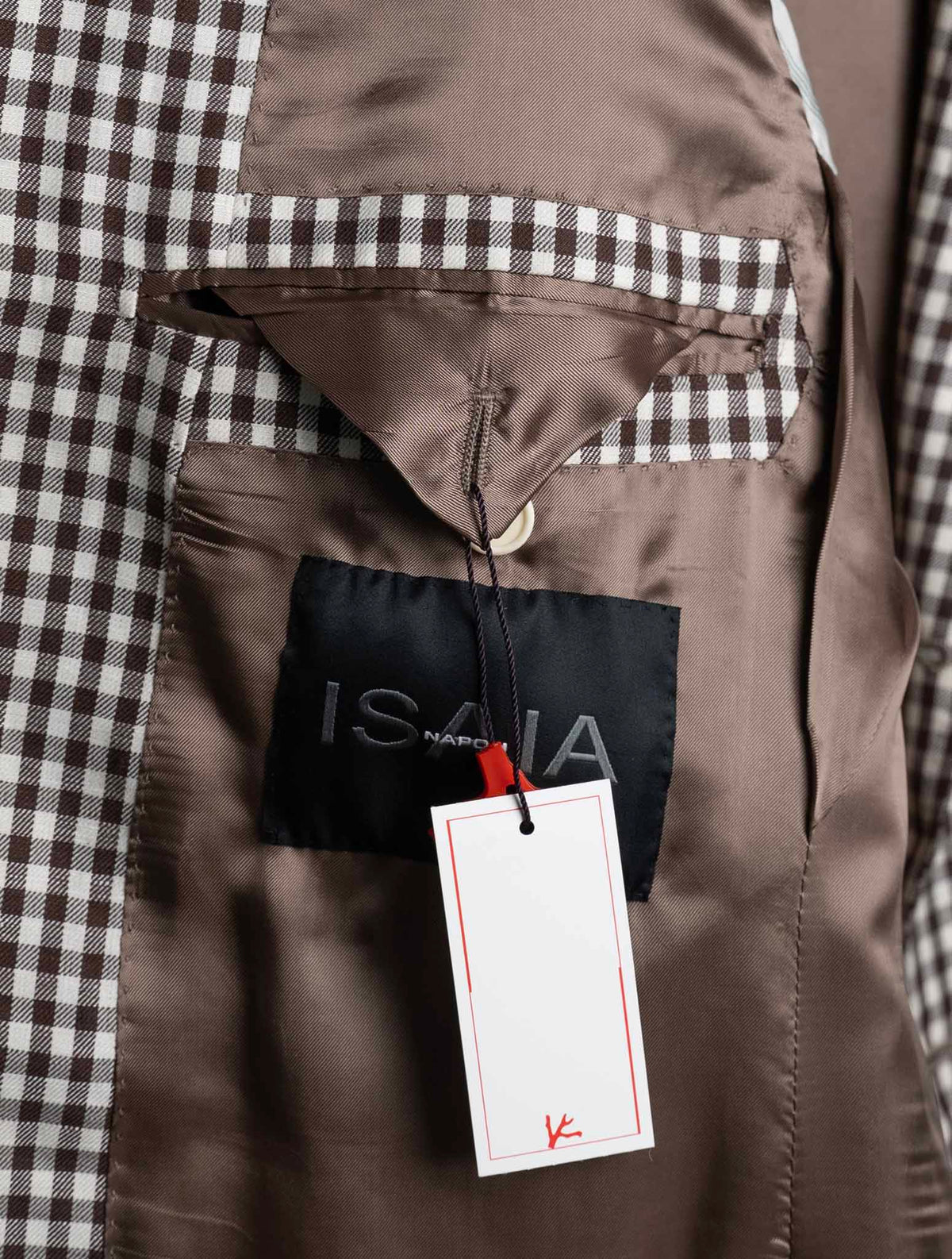 Isaia Multicolor Wool Blazer