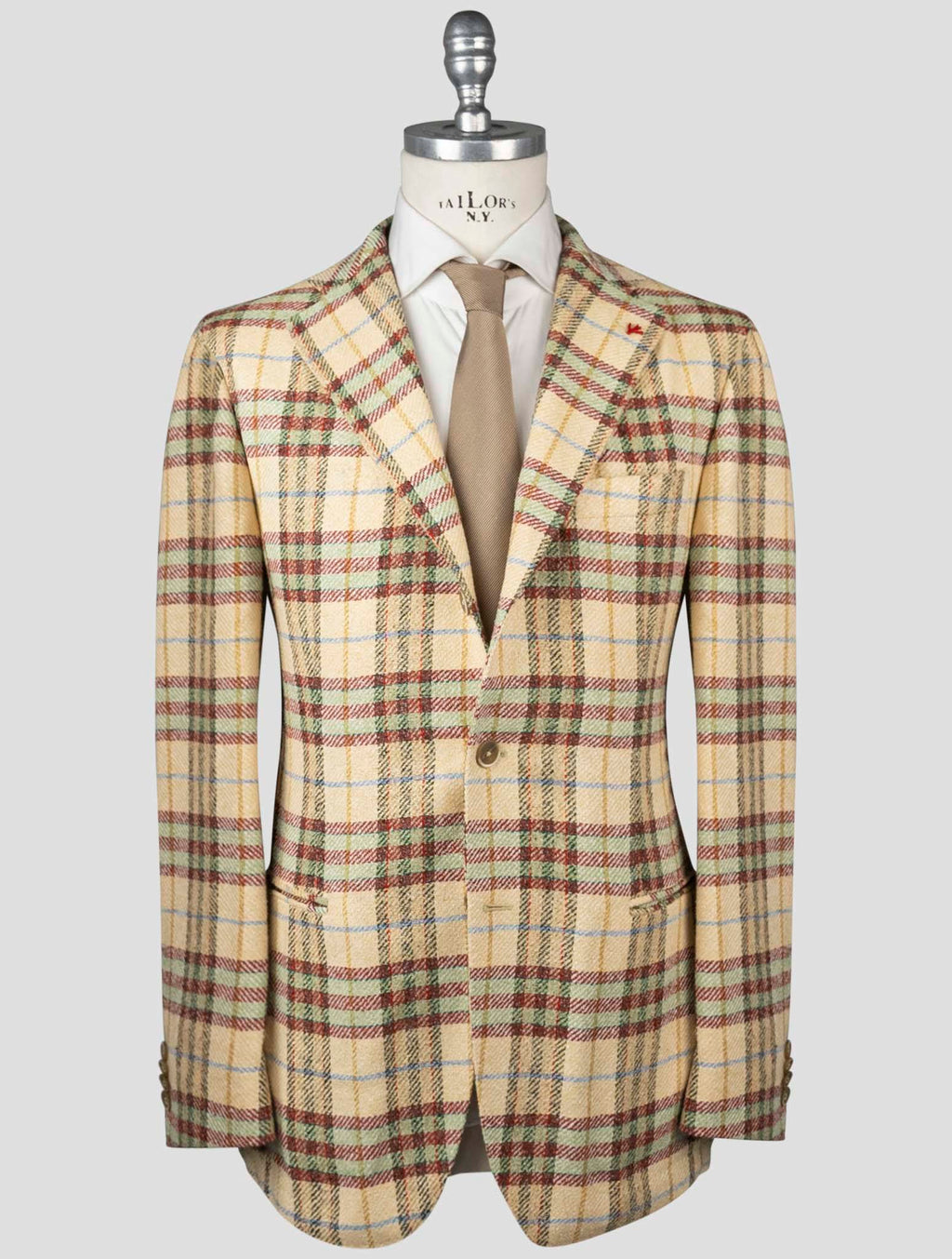 Isaia Isaia Multicolor Silk Blazer Multicolor 000