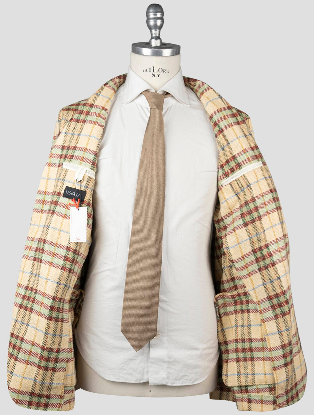 Isaia Multicolor Silk Blazer