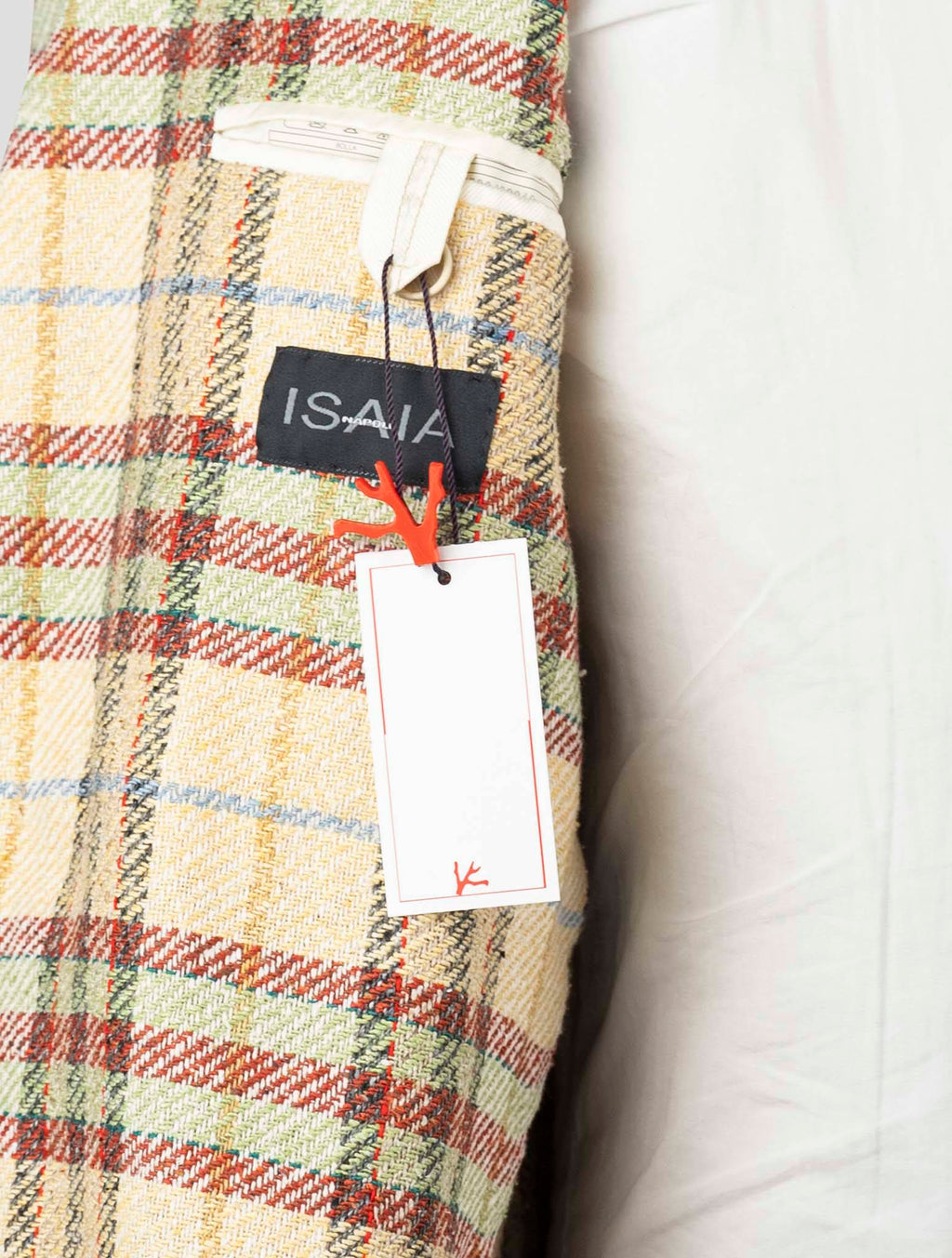 Isaia Multicolor Silk Blazer