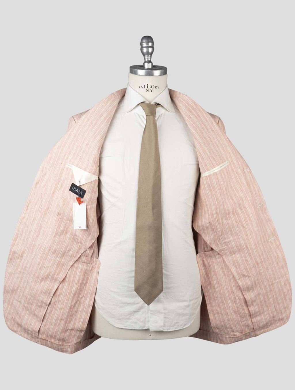 Isaia Multicolor Linen Blazer