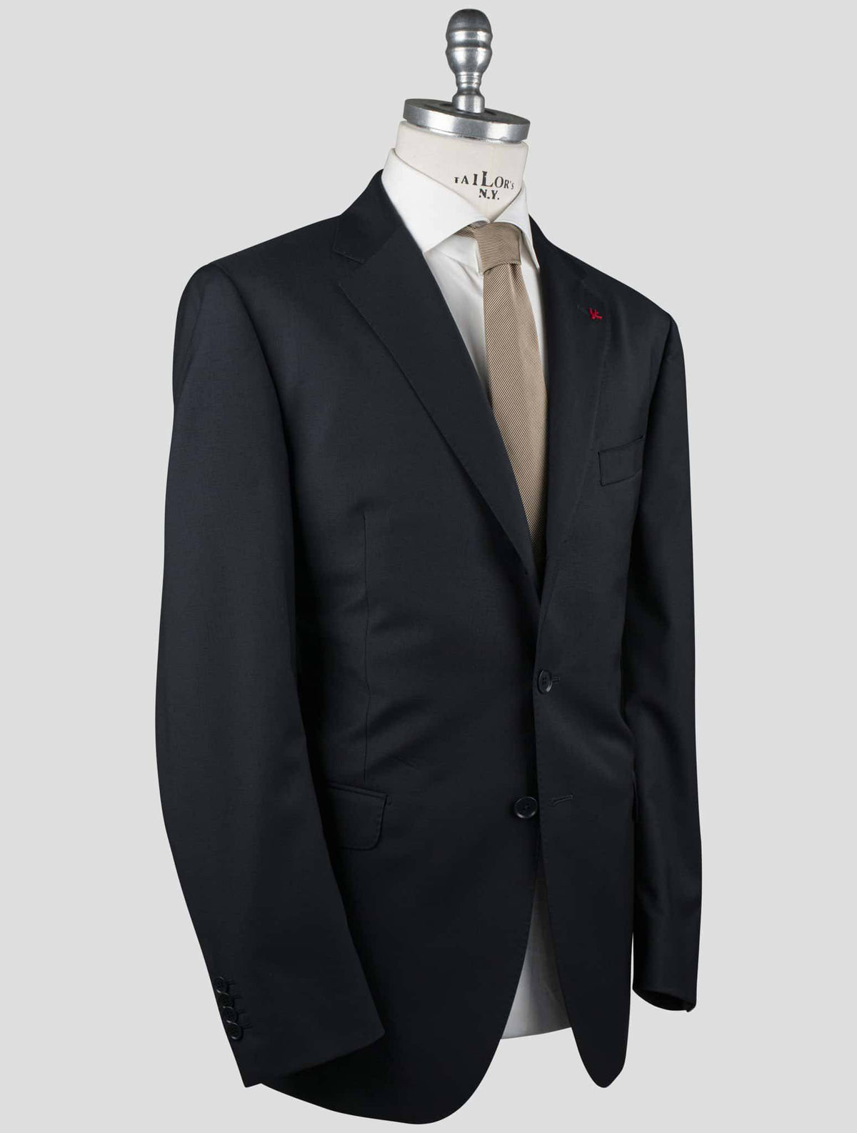 Isaia Isaia Blue Wool Blazer Blue 001