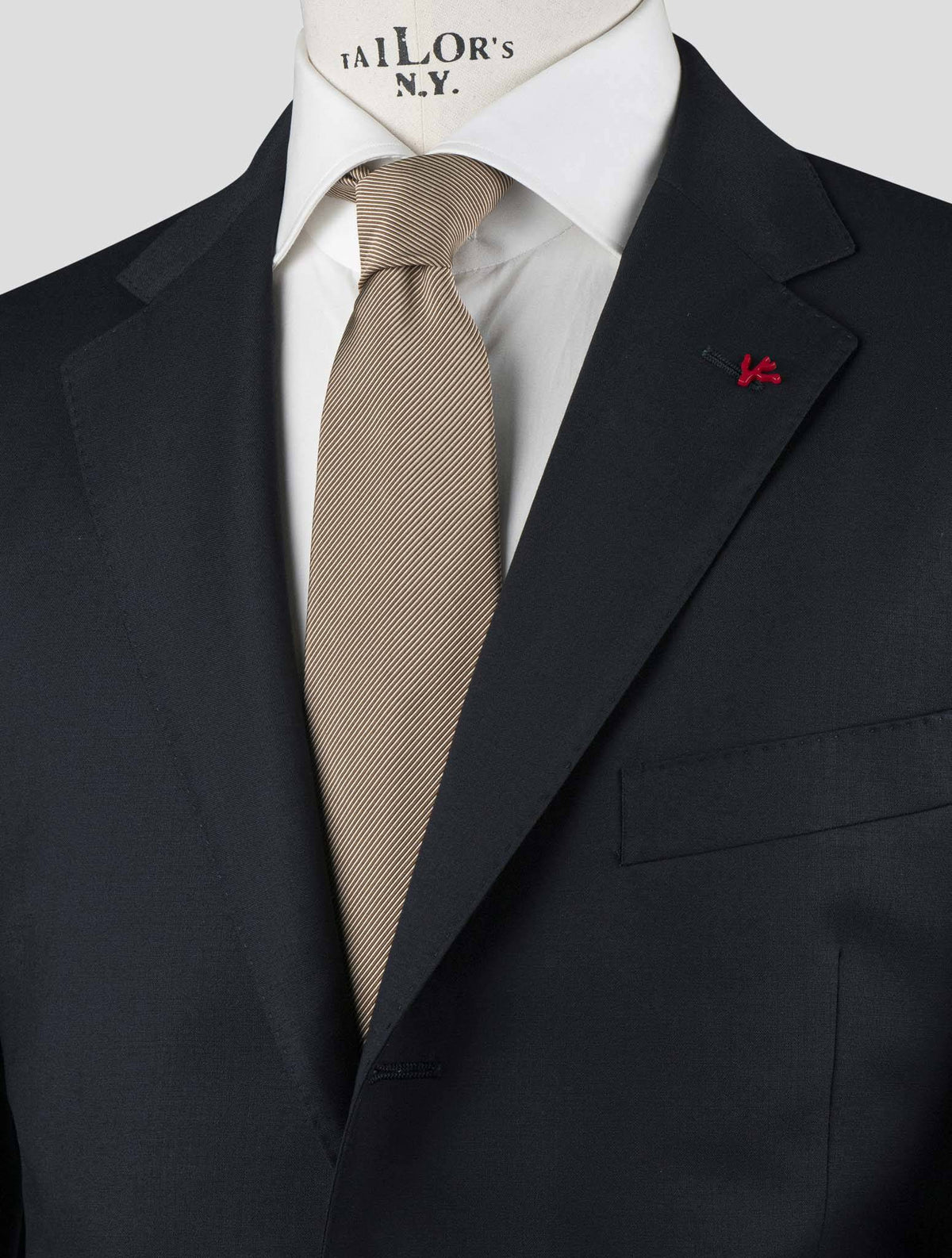 Isaia Blue Wool Blazer