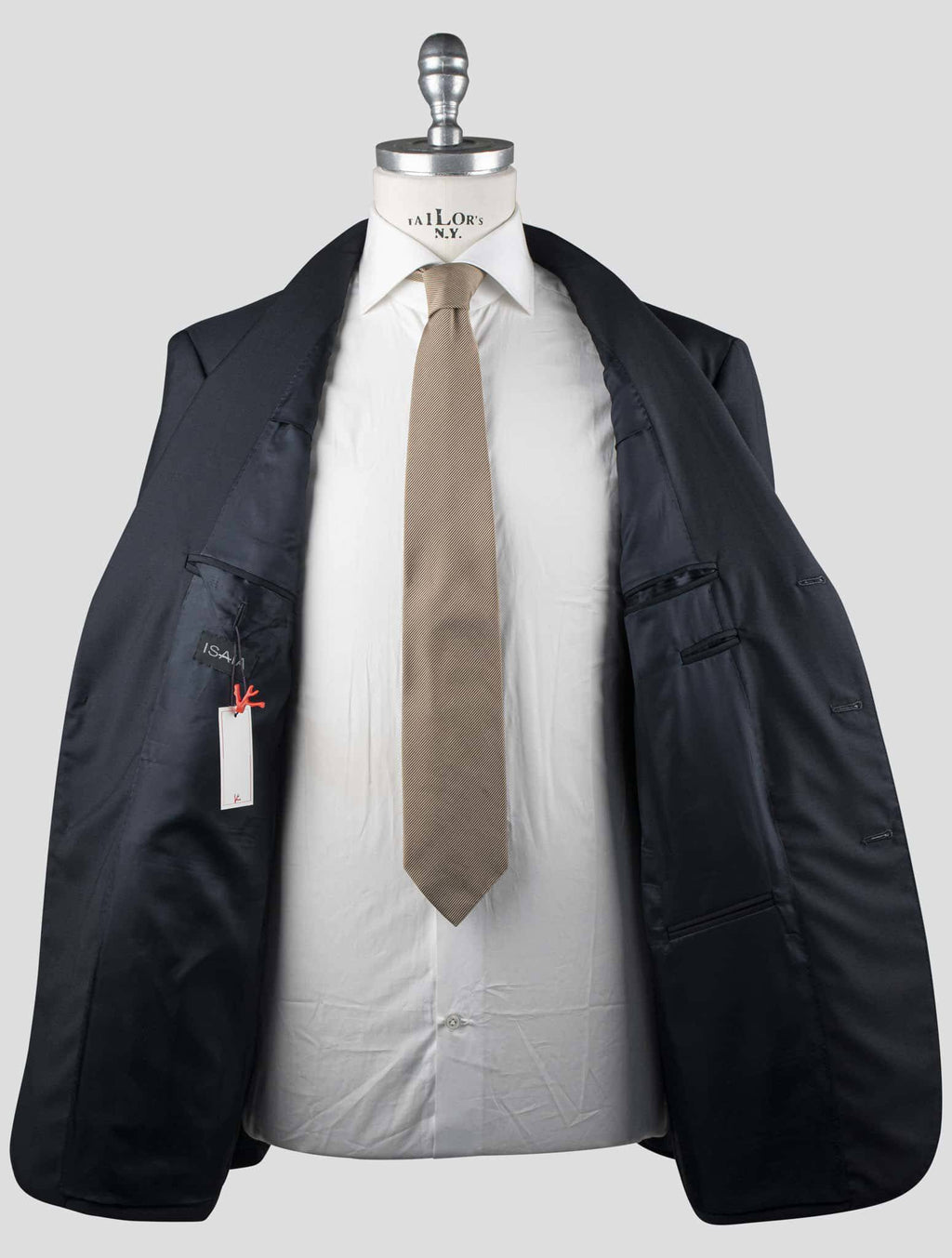 Isaia Blue Wool Blazer