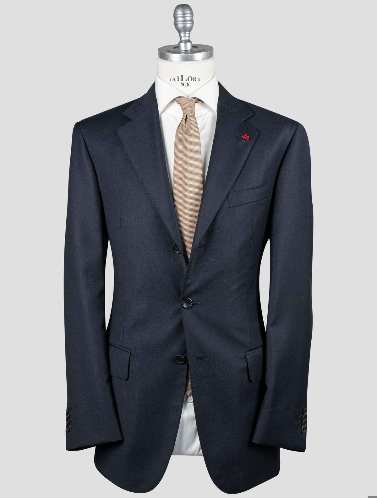 Isaia Blue Wool Blazer