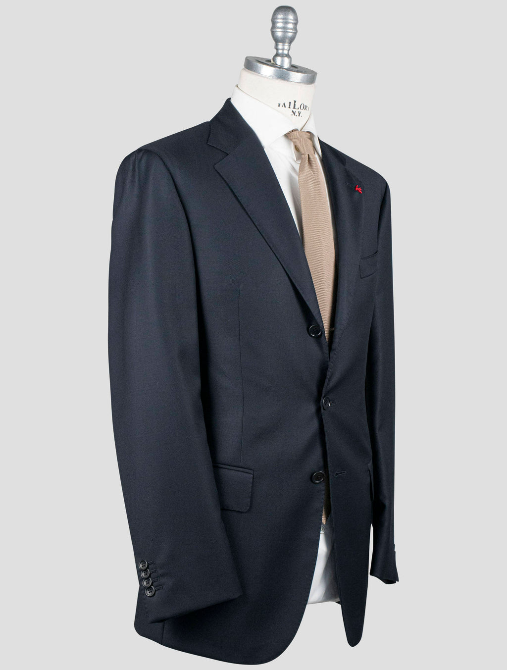 Isaia Isaia Blue Wool Blazer Blue 001