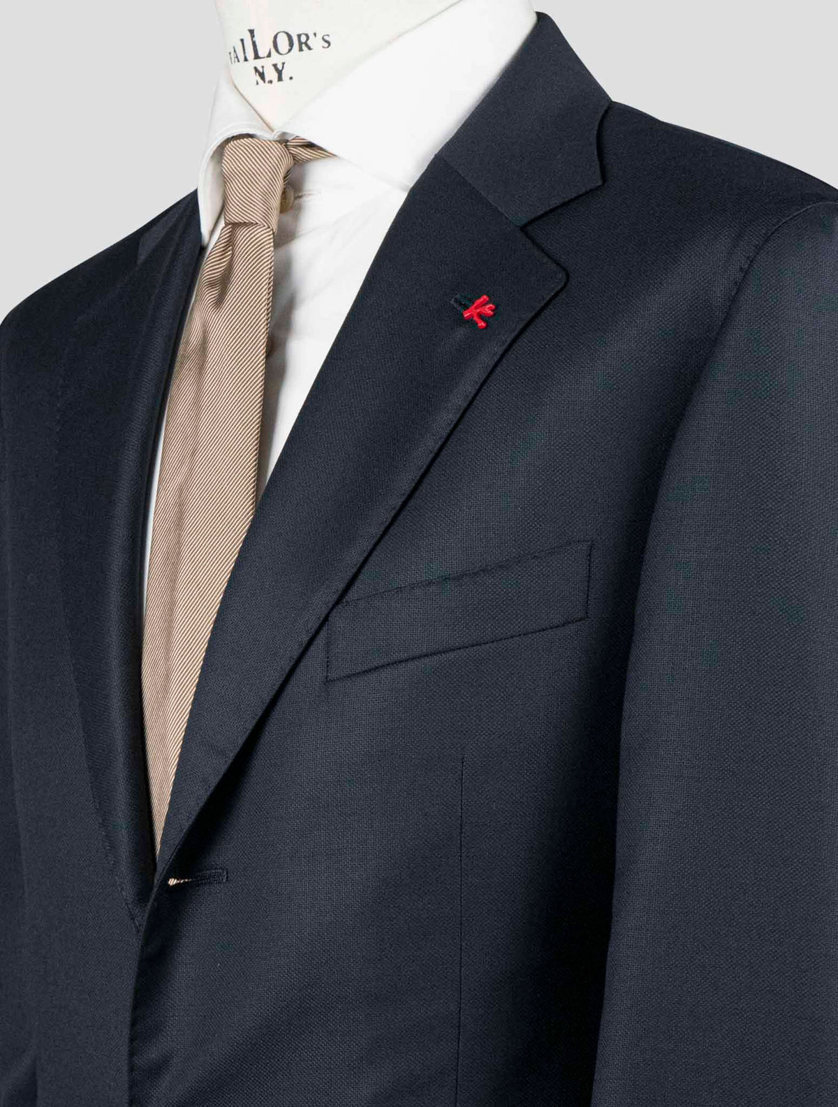 Isaia Blue Wool Blazer