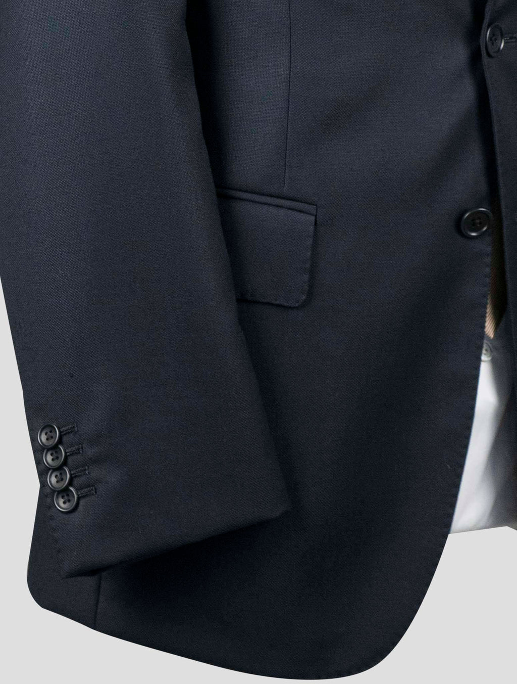 Isaia Blue Wool Blazer