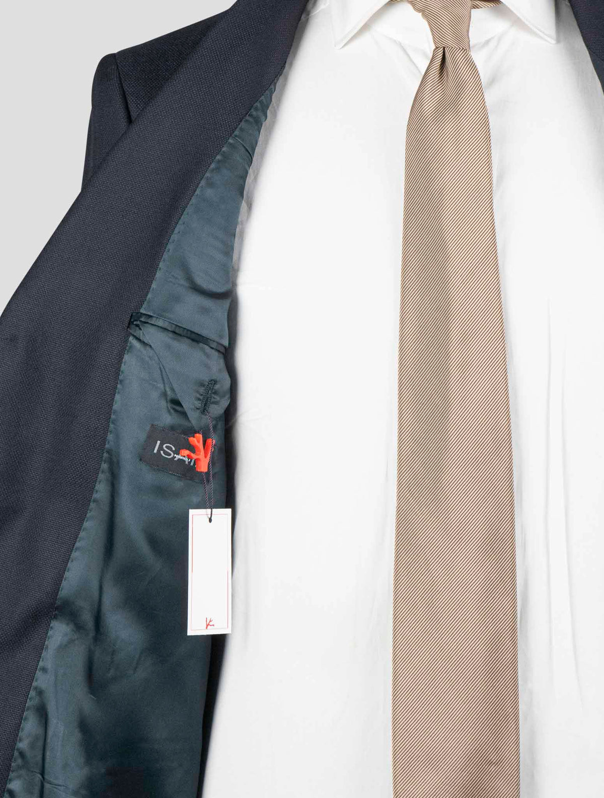 Isaia Blue Virgin Wool Blazer