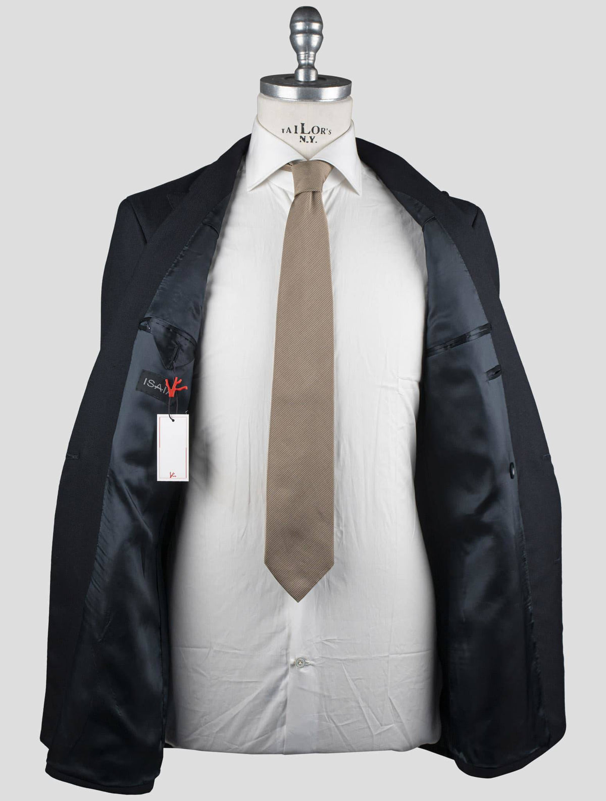 Isaia Blue Virgin Wool Blazer